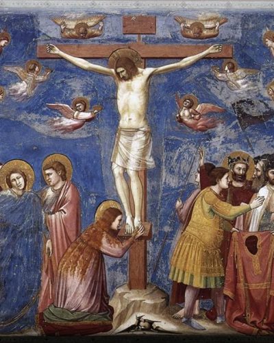 Giotto – Crucificação , afresco (1305) | Capella Scrovegni (Pádua)